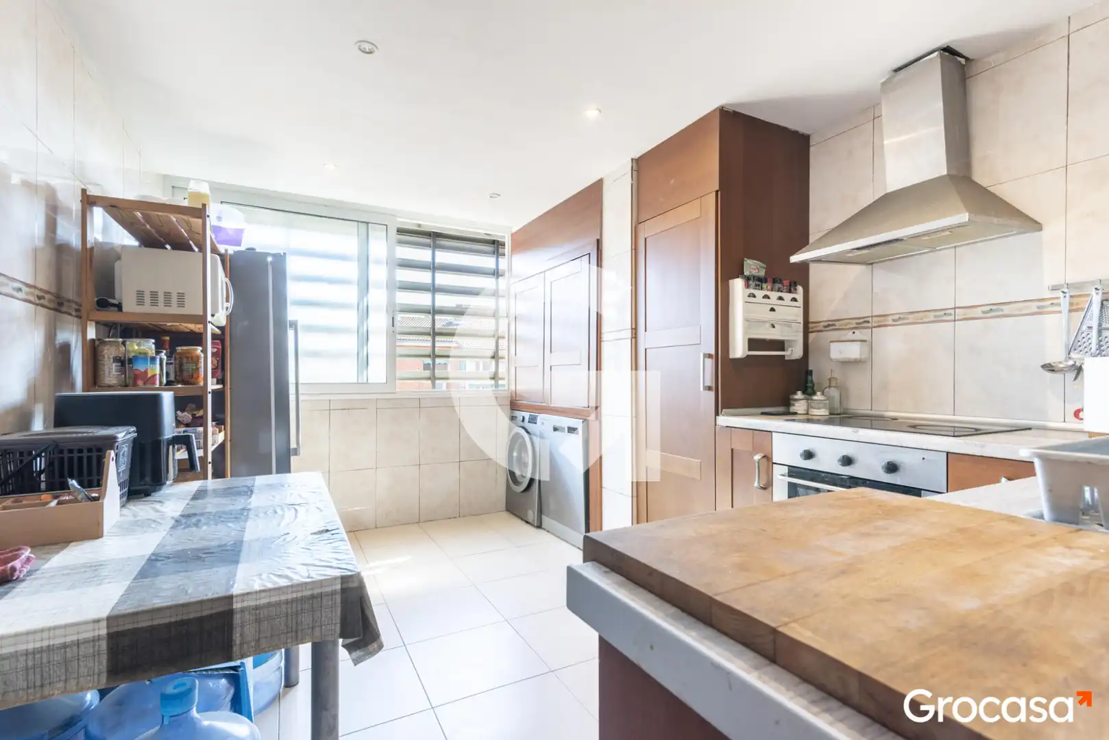 Kitchen of Flat for sale in Cornellà de Llobregat  with Heating and Balcony