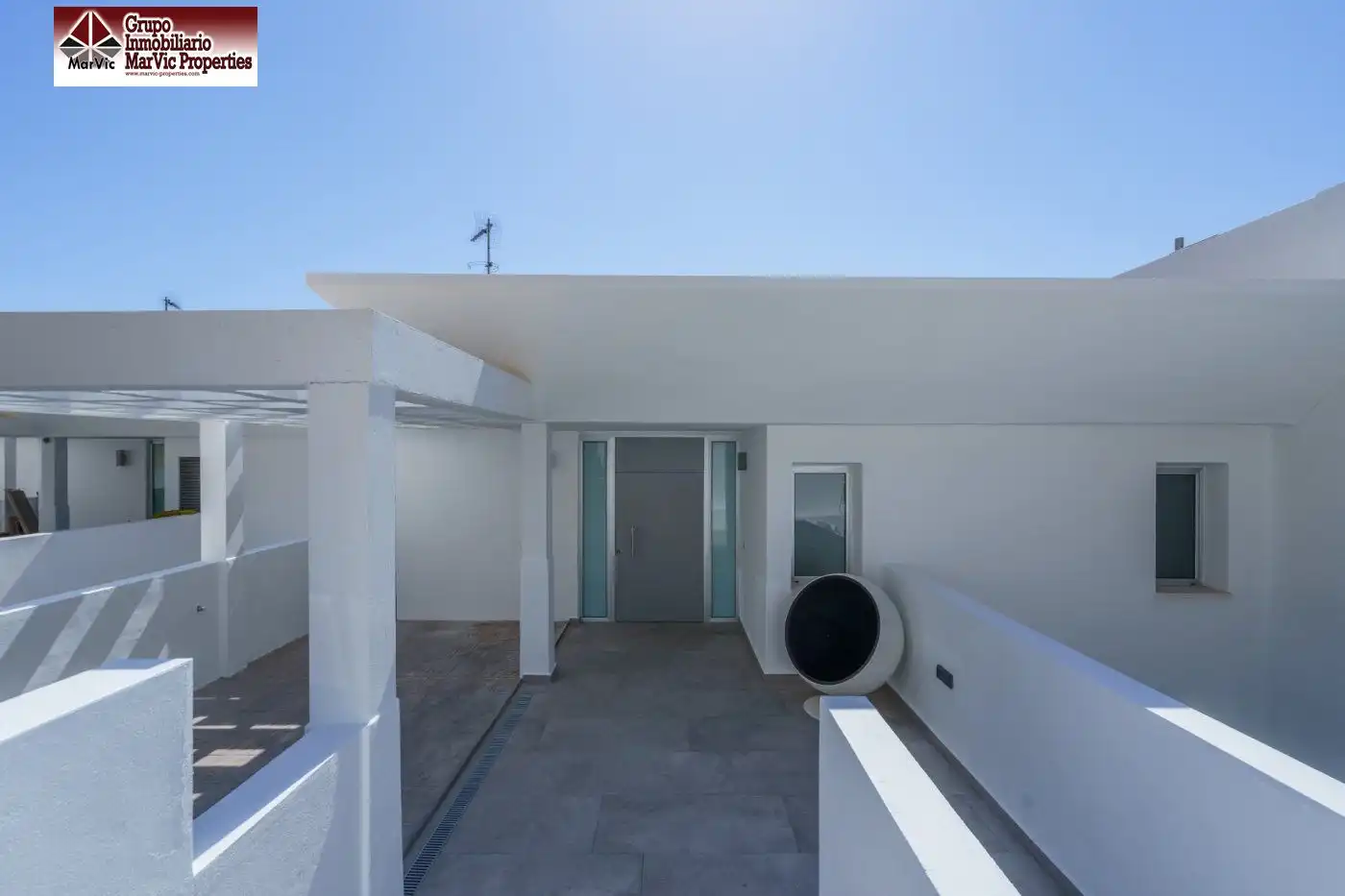 Vista exterior de Casa adosada en venta en Altea con Aire acondicionado, Calefacción y Terraza