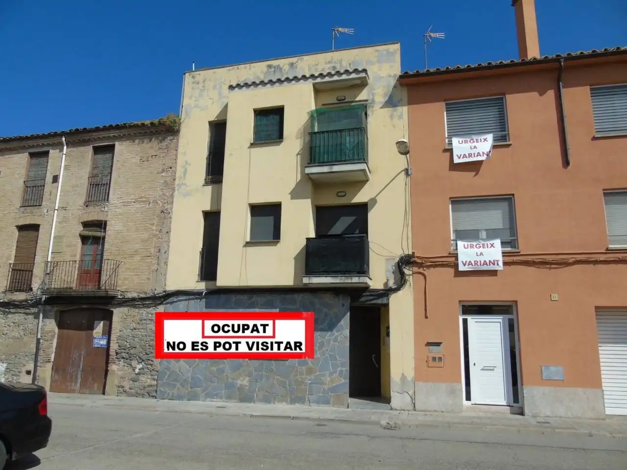 Vista exterior de Pis en venda en Roda de Ter