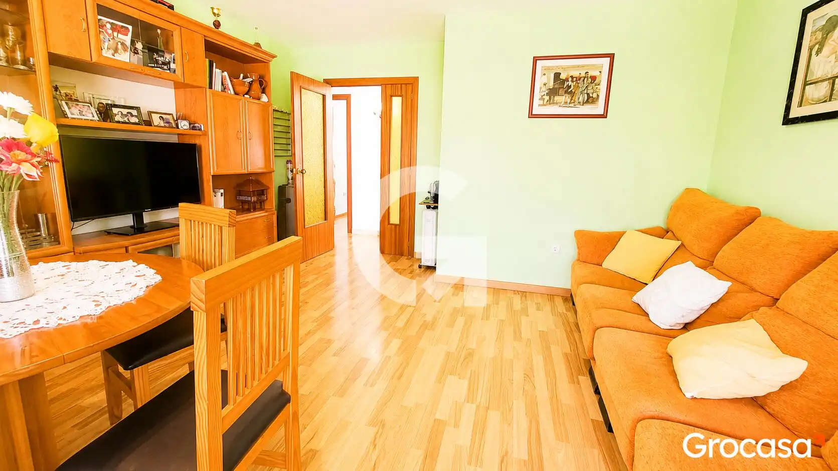 Sala d'estar de Àtic en venda en Cubelles amb Moblat, Forn i Rentadora