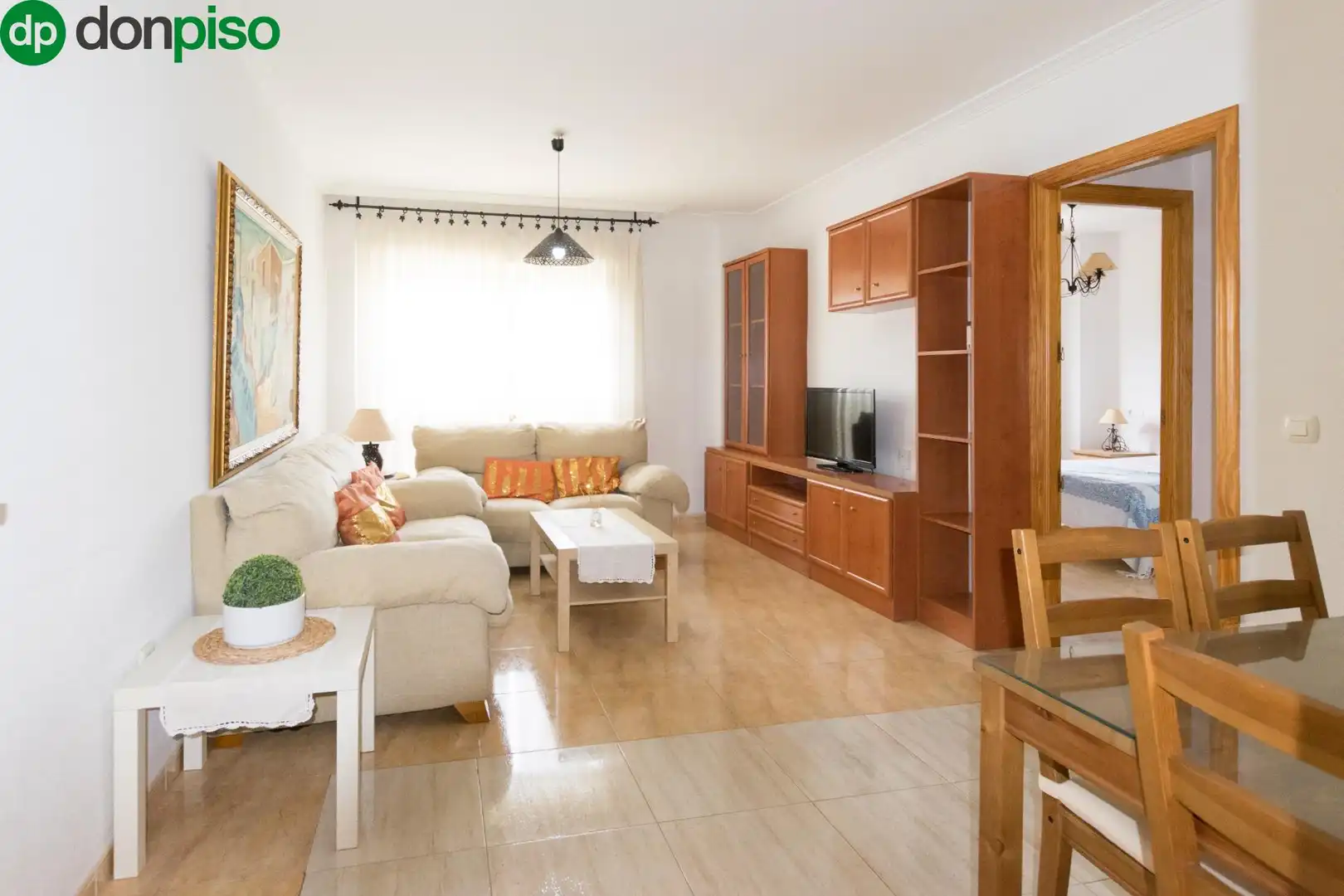 Sala d'estar de Pis en venda en Roquetas de Mar