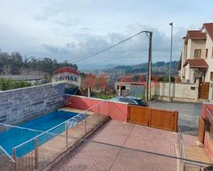 Exterior view of House or chalet for sale in Sanxenxo  with Heating, Private garden and Terrace