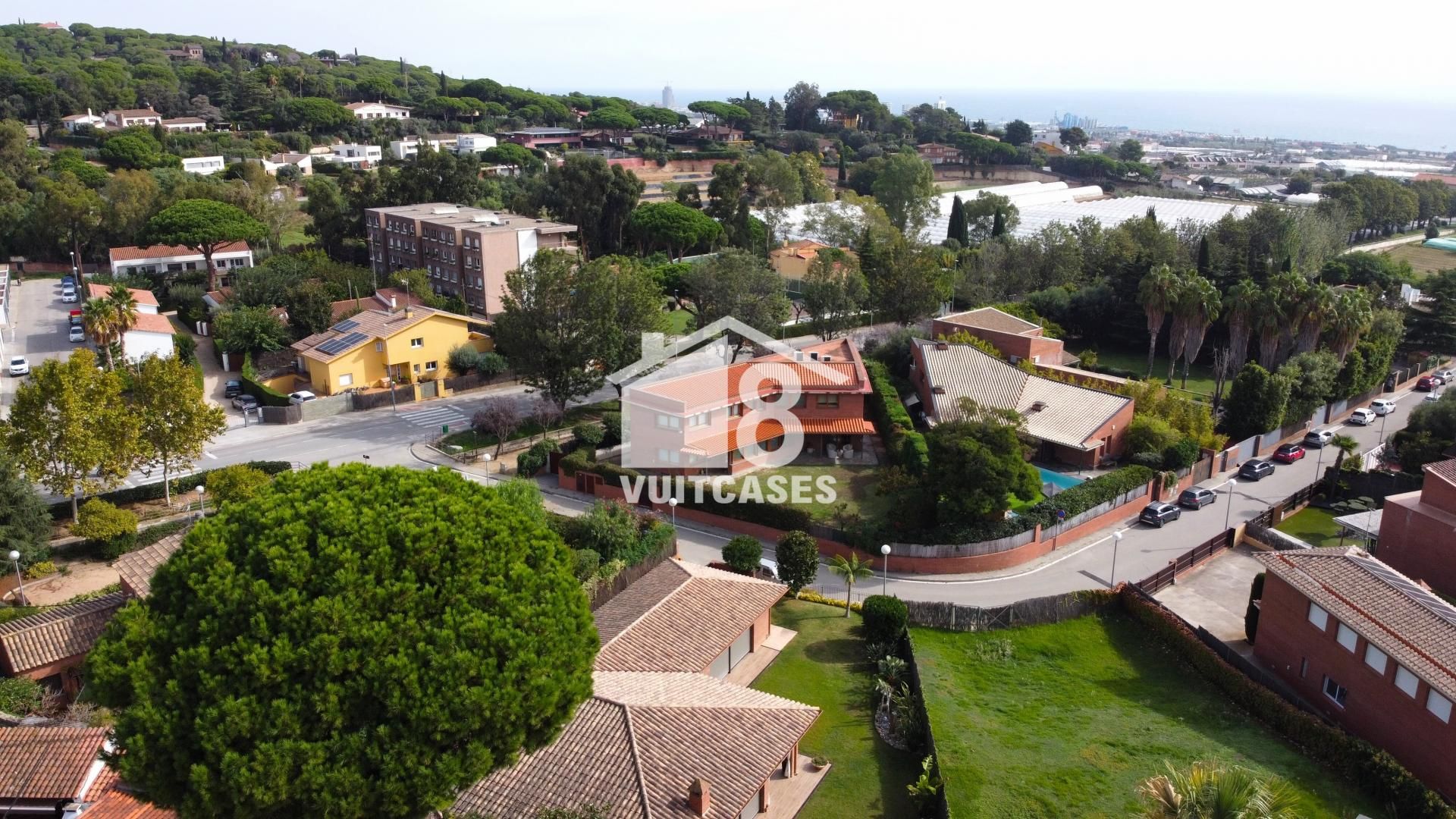 Vista exterior de Casa o chalet en venta en Cabrera de Mar con Calefacción, Terraza y Horno