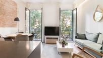 Living room of Flat to rent in  Barcelona Capital  with Air Conditioner, Heating and Terrace