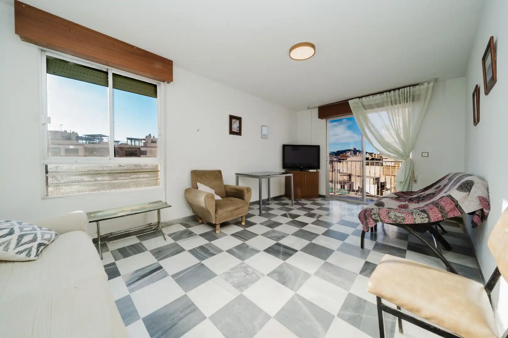 Wohnzimmer von Wohnung zum Verkauf in Águilas mit Heizung, Möbliert und Ofen