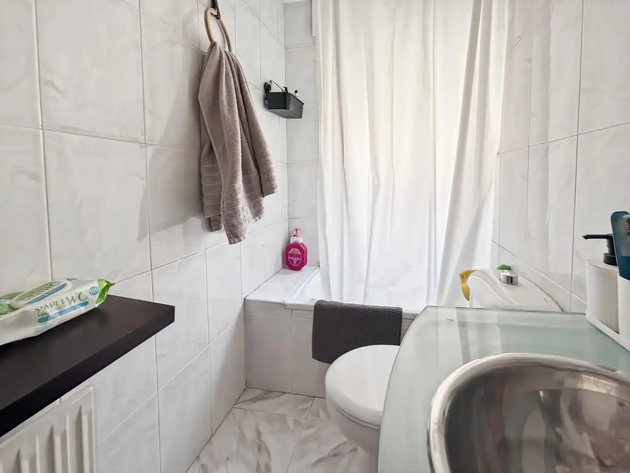 Badezimmer von Wohnung zum Verkauf in El Escorial mit Heizung, Terrasse und Abstellraum