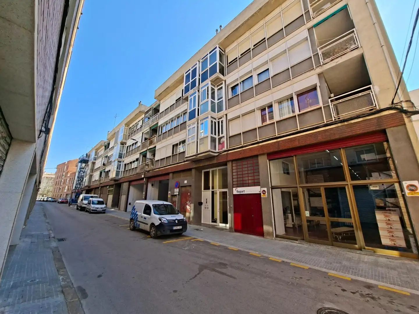 Vista exterior de Pis en venda en Vilafranca del Penedès amb Calefacció, Parquet i Terrassa