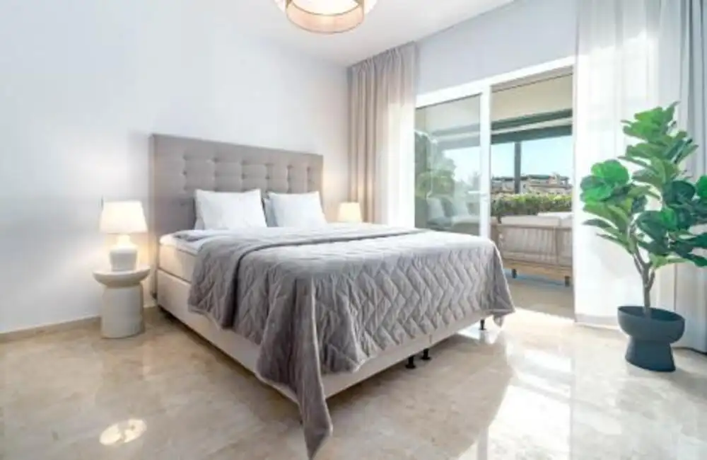 Bedroom of Ground floor for rent in Marbella  with Air Conditioner, Private garden and Terrace