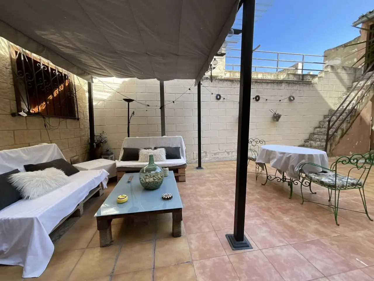 Terraza de Casa o chalet en venta en Bañares con Calefacción, Trastero y Amueblado