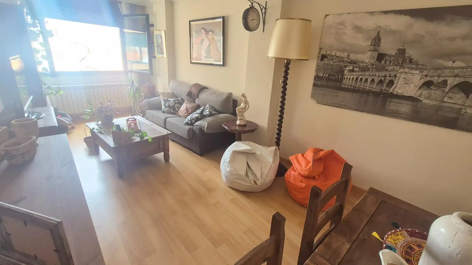 Wohnzimmer von Wohnung zum Verkauf in Calzada de Valdunciel mit Heizung und Möbliert