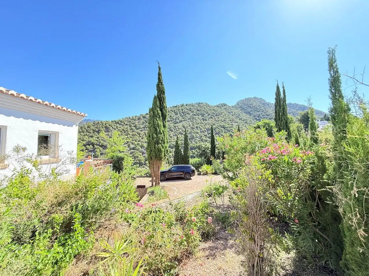 Vista exterior de Casa o xalet en venda en Frigiliana amb Aire condicionat, Calefacció i Jardí privat