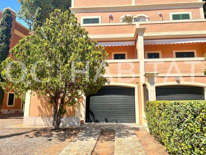 Exterior view of Single-family semi-detached for sale in Dénia  with Air Conditioner, Terrace and Balcony