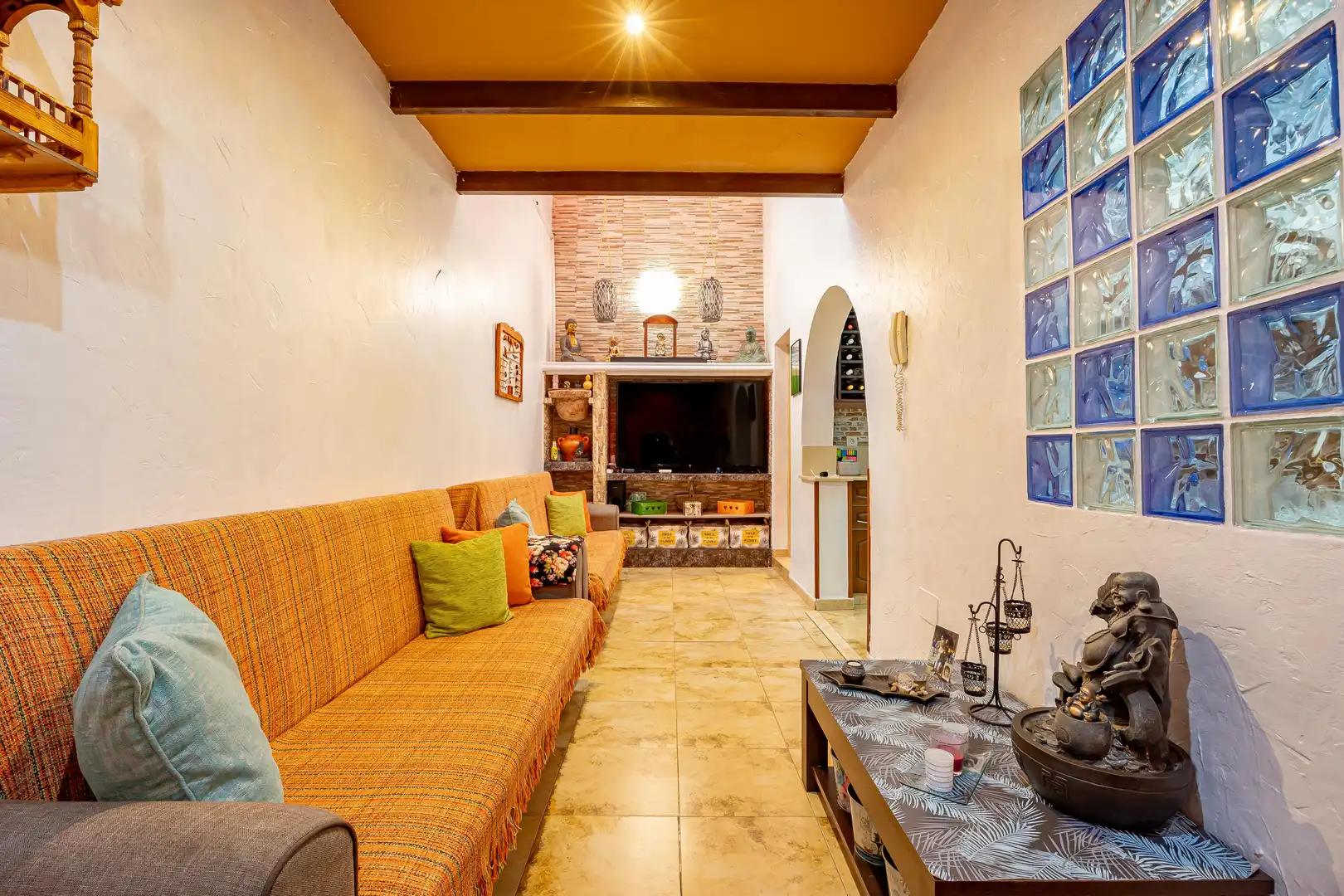 Sala de estar de Casa o chalet en venta en Telde con Terraza, Trastero y Amueblado