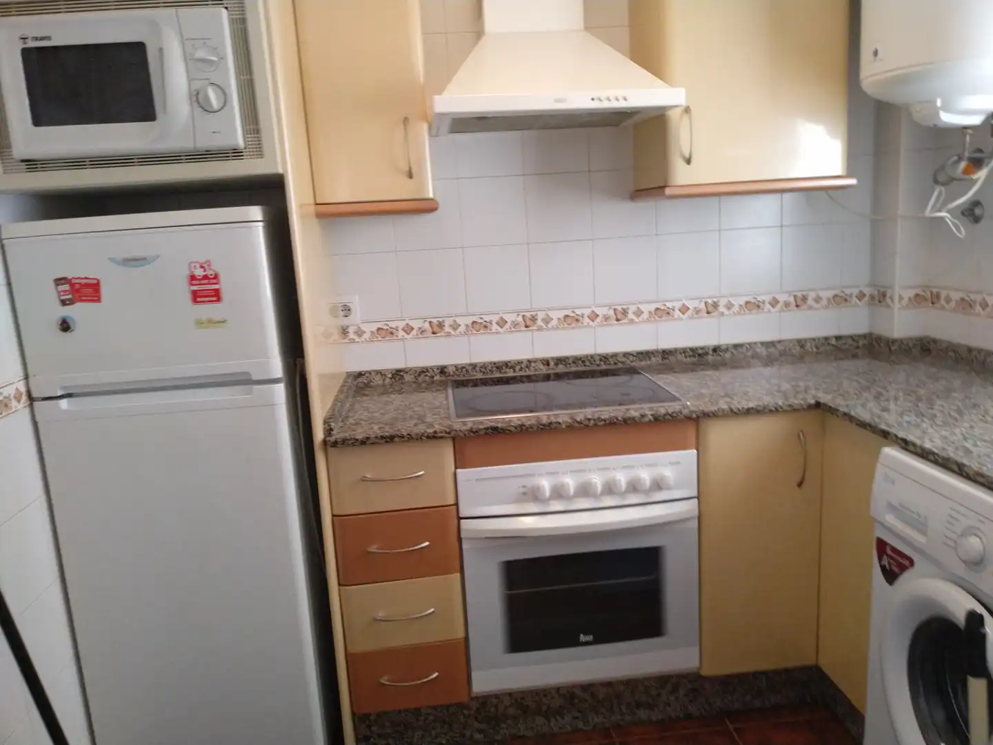 Kitchen of Apartments for rent in Chiclana de la Frontera  with Furnished, Pets allowed and Community pool