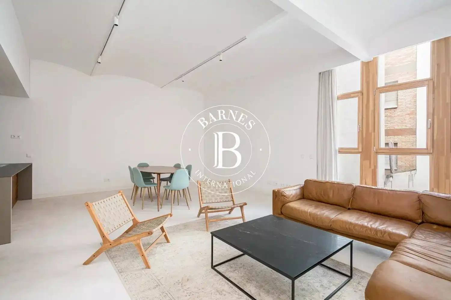 Living room of Flat for rent in Madrid  with Air Conditioner, Heating and Storage room