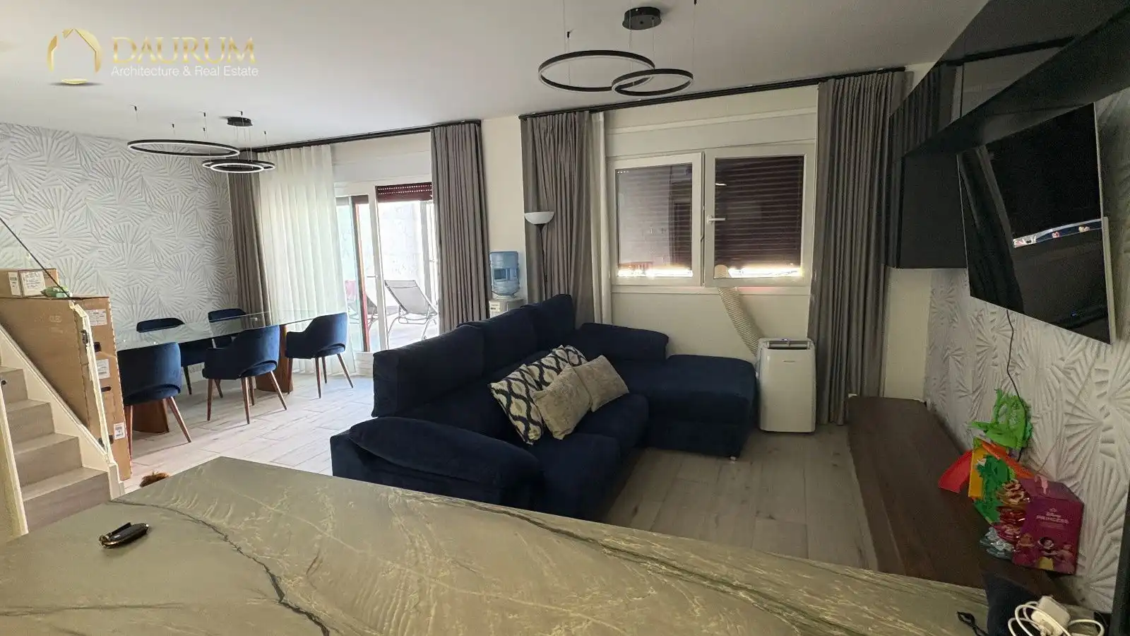 Sala de estar de Casa adosada en venta en Rivas-Vaciamadrid con Aire acondicionado, Calefacción y Trastero