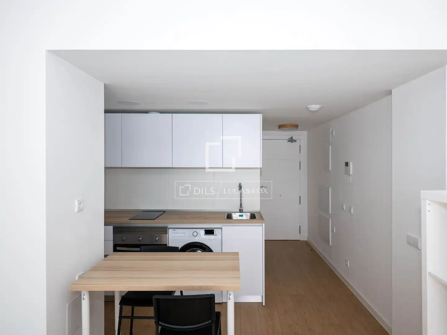 Küche von Wohnung zur Miete in San Sebastián de los Reyes mit Klimaanlage, Heizung und Schwimmbad