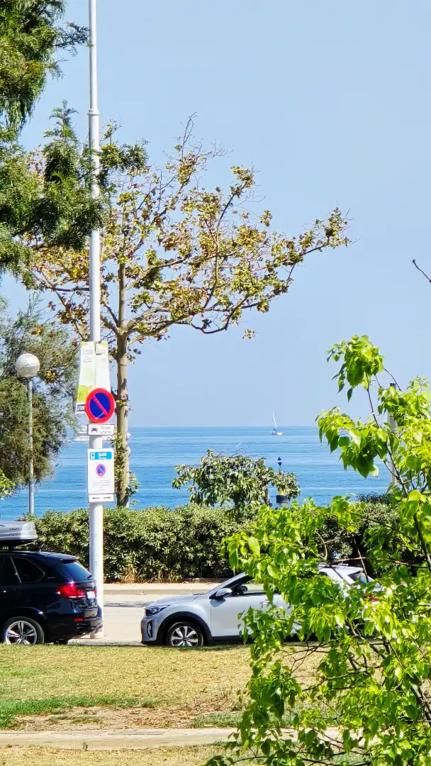 Exterior view of Flat for sale in Barcelona  with Air Conditioner, Heating and Parquet flooring