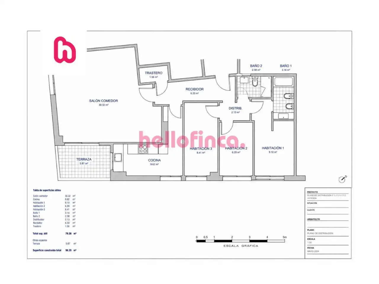 Ático en venta en Sant Adrià de Besòs con Aire acondicionado, Calefacción y Parquet