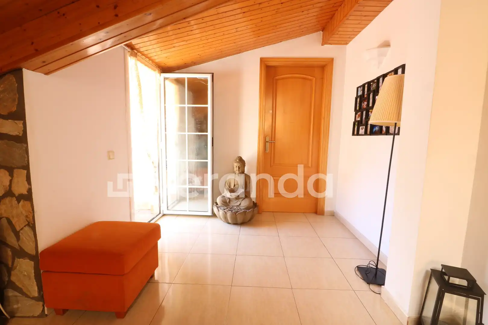 Sala d'estar de Dúplex en venda en Ripollet amb Calefacció, Terrassa i TV