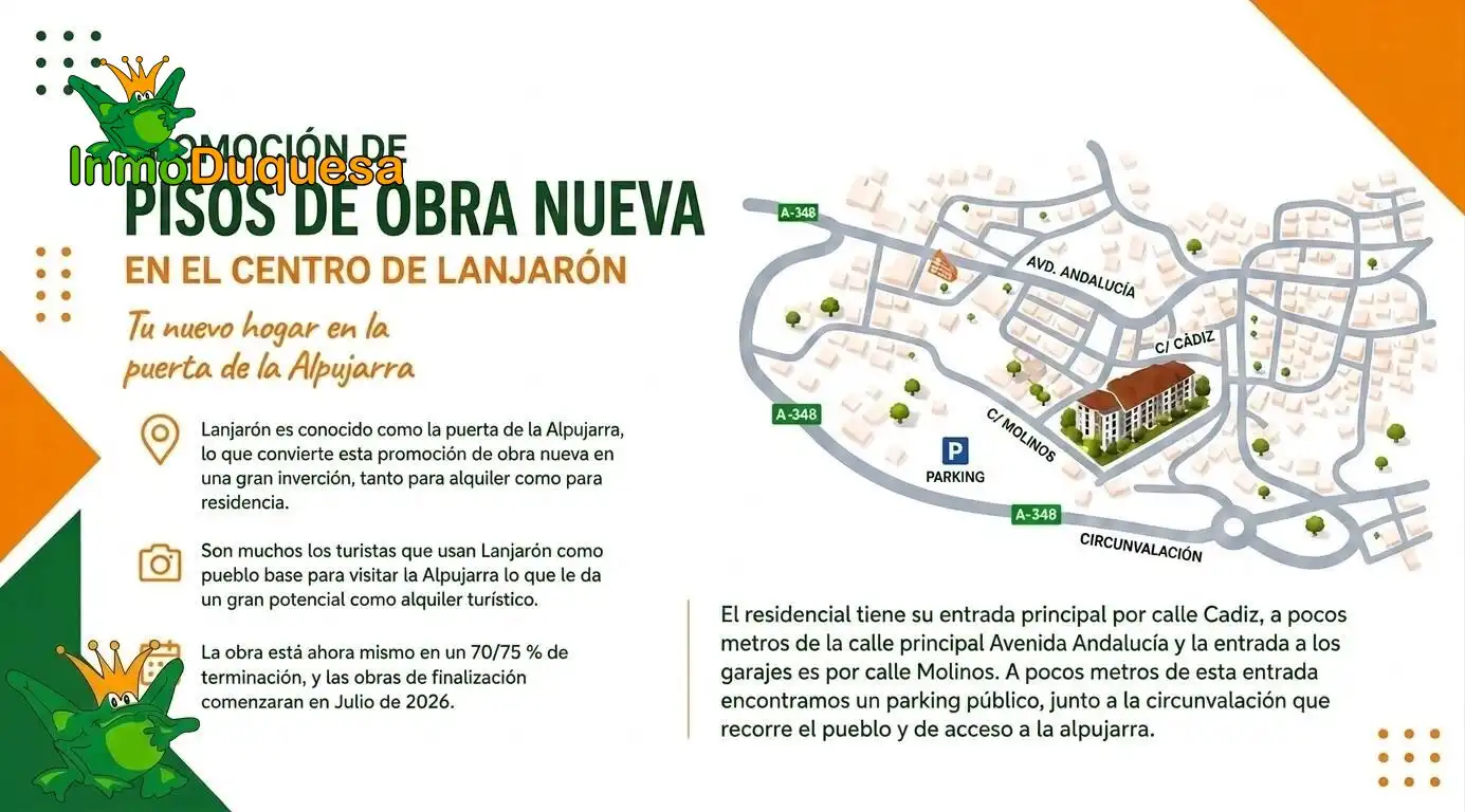 Appartamento con terrazza in vendita a Lanjarón, imagen 3