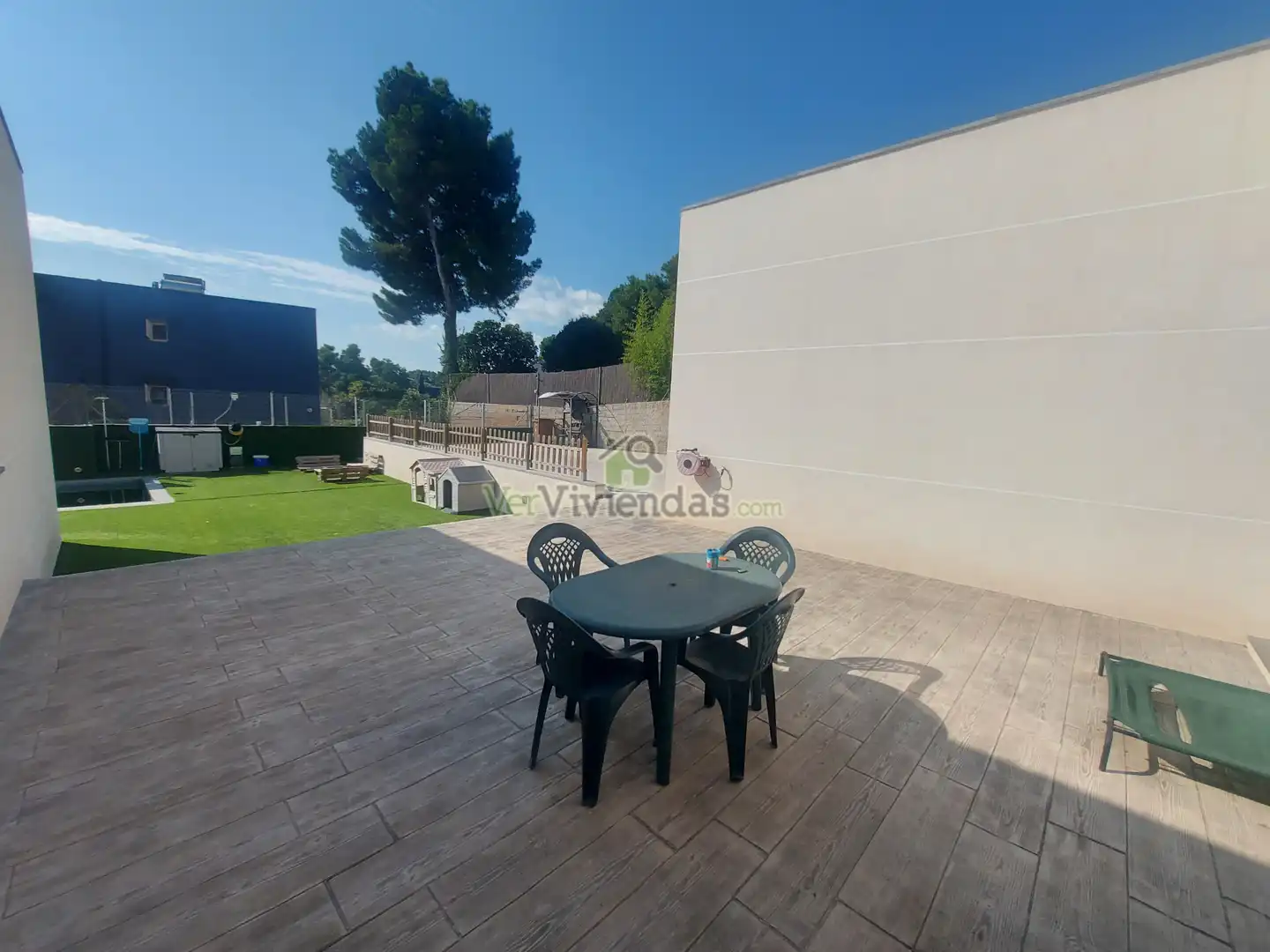 Terrasse von Haus oder Chalet zum Verkauf in Pallejà mit Klimaanlage, Heizung und Privatgarten