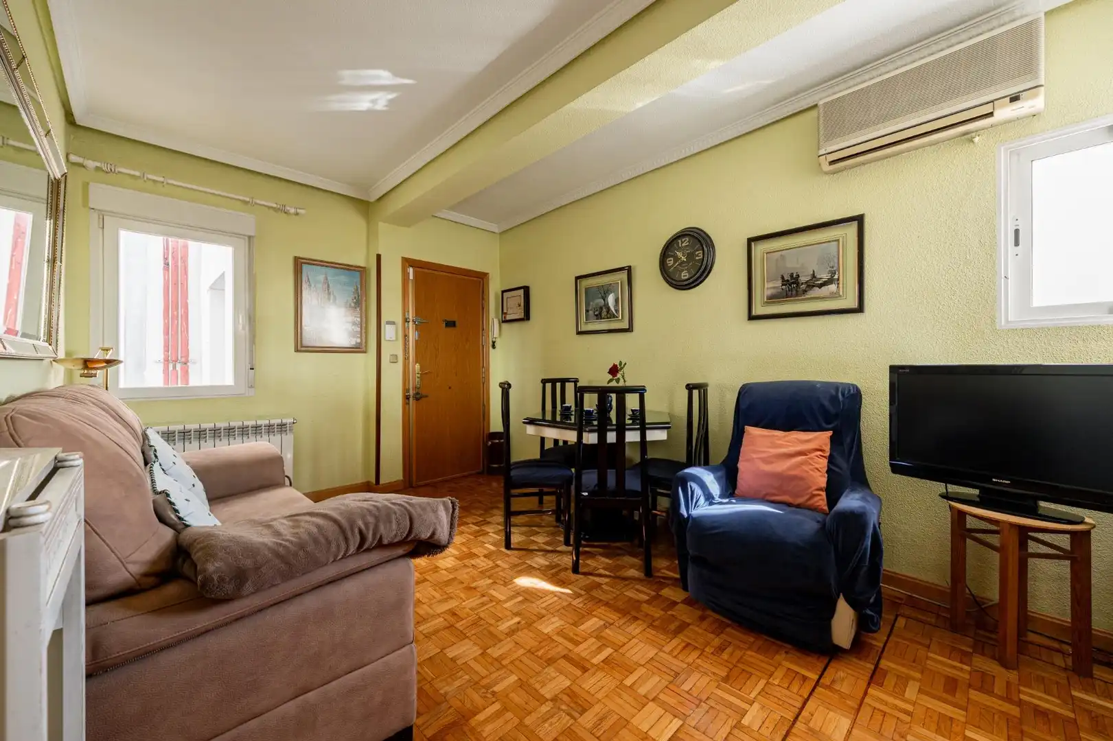 Sala de estar de Piso en venta en Madrid con Aire acondicionado, Calefacción y Terraza