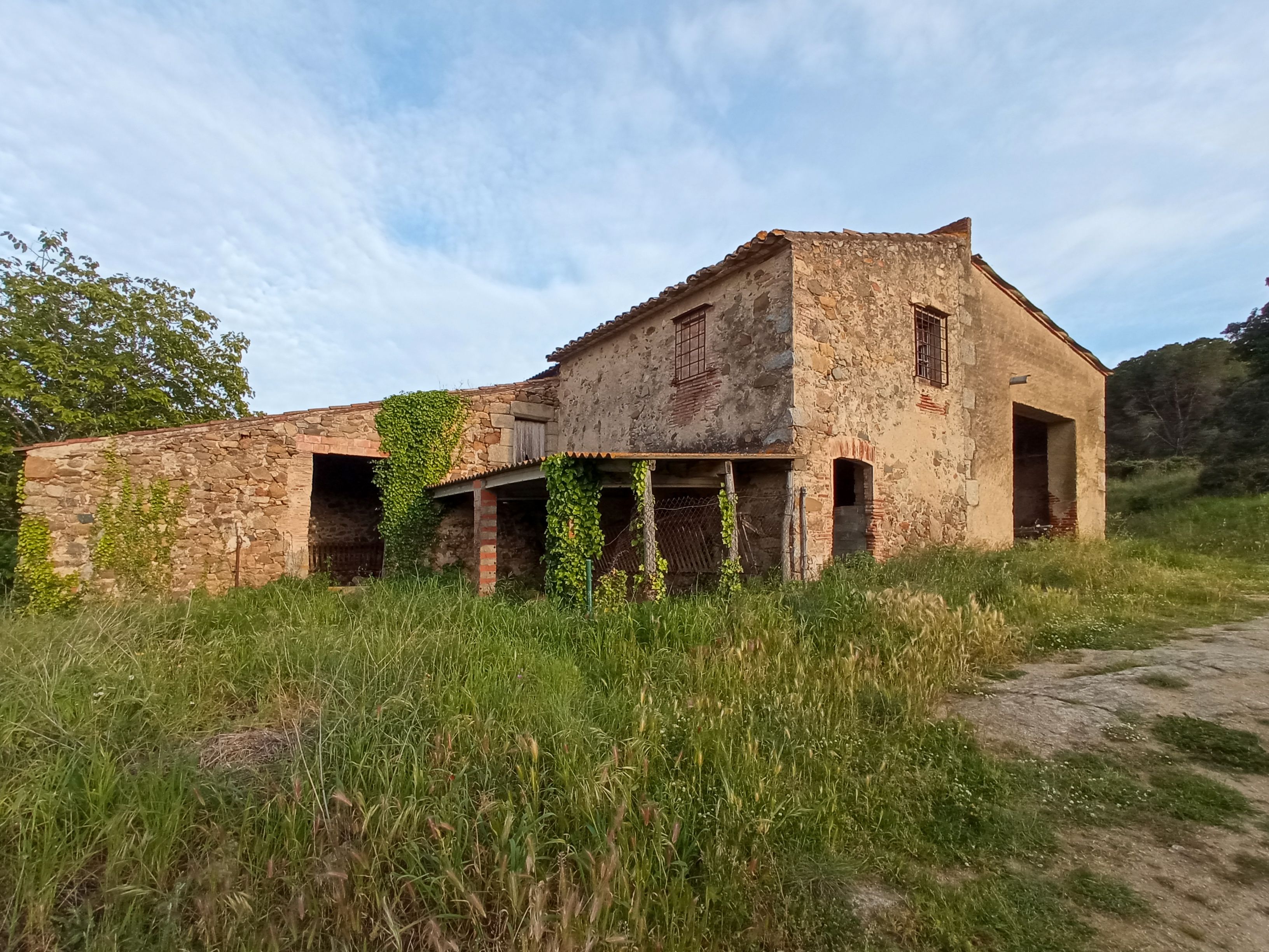 Vista exterior de Finca rústica en venda en Calonge i Sant Antoni amb Jardí privat