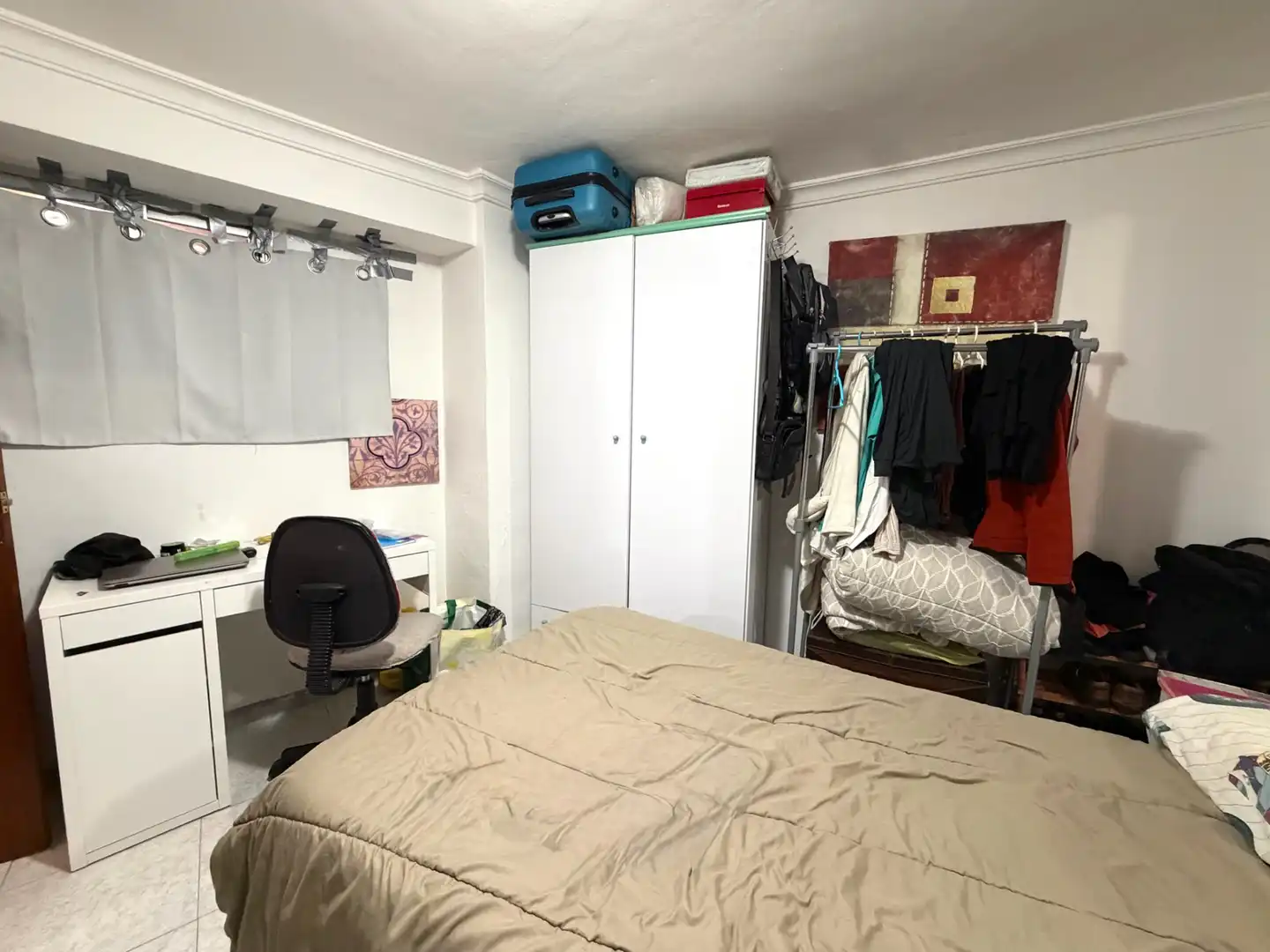 Schlafzimmer von Wohnung zum Verkauf in Álora mit Klimaanlage, Terrasse und Abstellraum