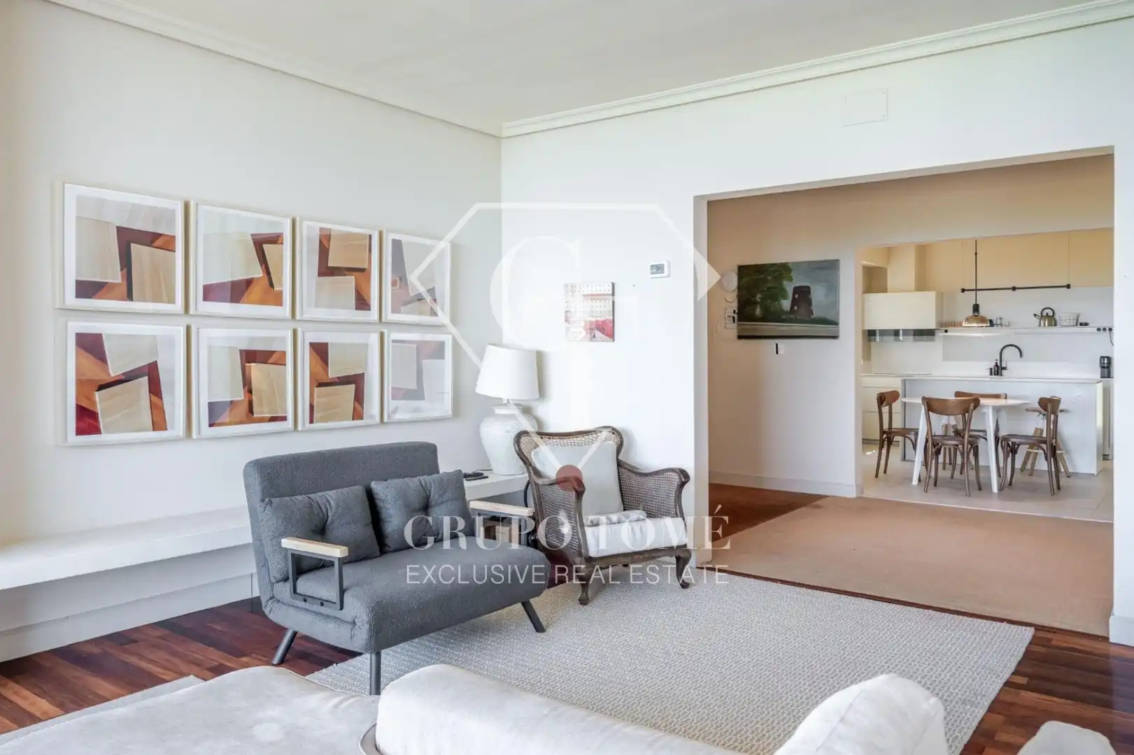 Sala de estar de Casa adosada en venta en Mutriku con Jardín privado, Terraza y Amueblado