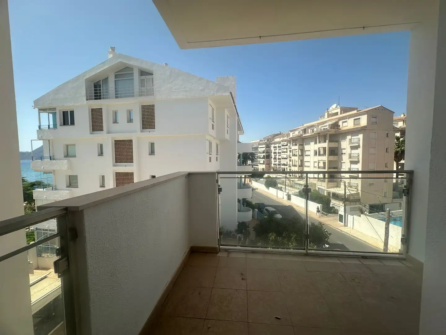 Terraza de Piso de alquiler en Altea con Aire acondicionado, Calefacción y Jardín privado