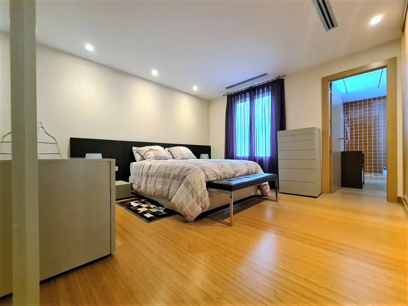 Bedroom of Flat for rent in Elche / Elx  with Air Conditioner, Heating and Parquet flooring