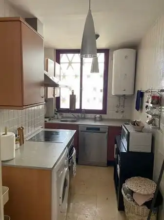 Kitchen of Ground floor for rent in Casares  with Air Conditioner, Private garden and Terrace