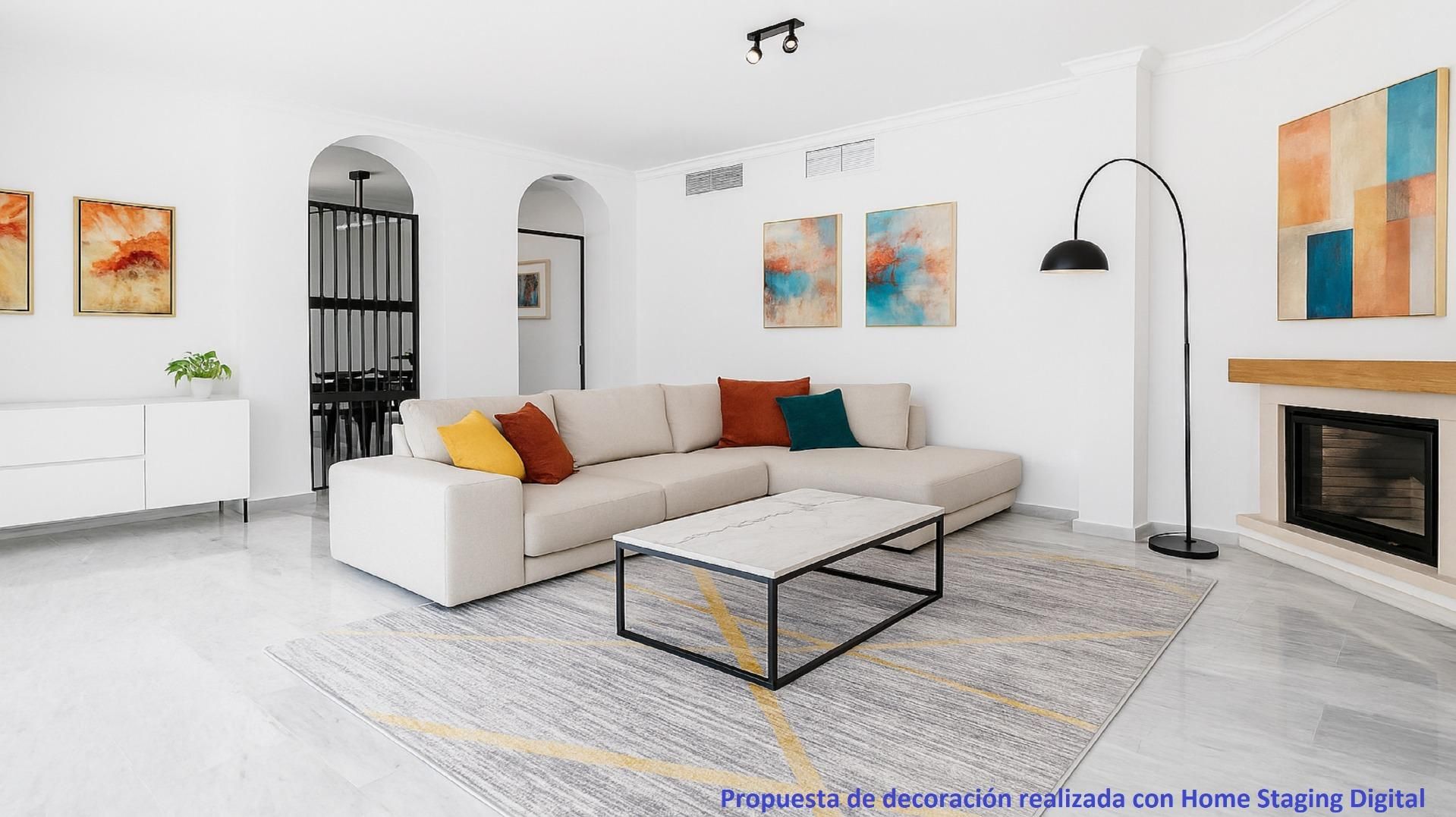 Living room of Attic for sale in Torremolinos  with Air Conditioner, Heating and Private garden
