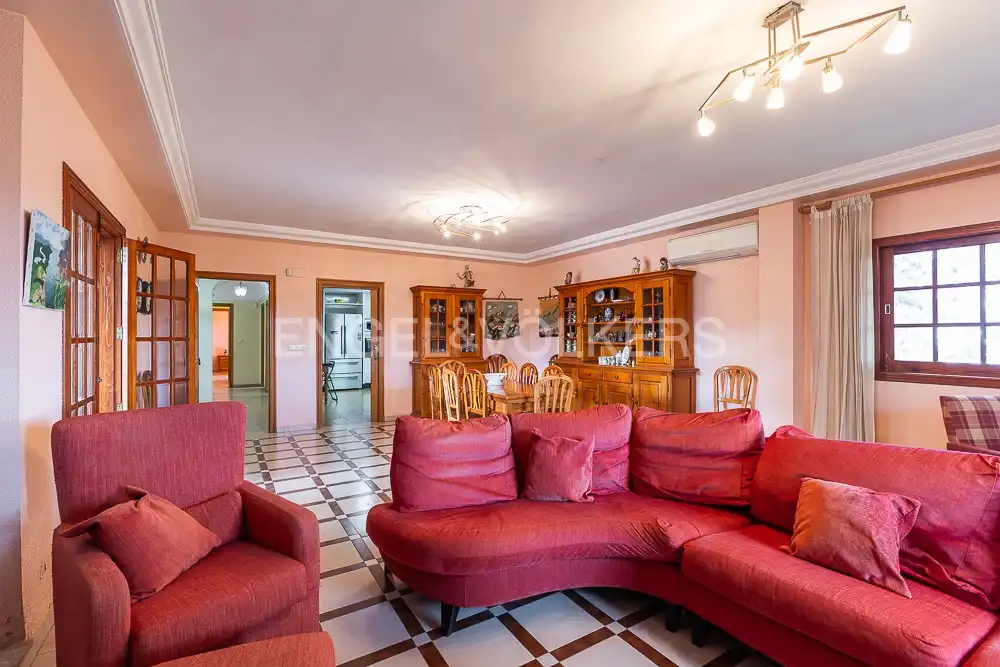 Sala de estar de Casa o chalet en venta en Alzira con Aire acondicionado, Calefacción y Jardín privado