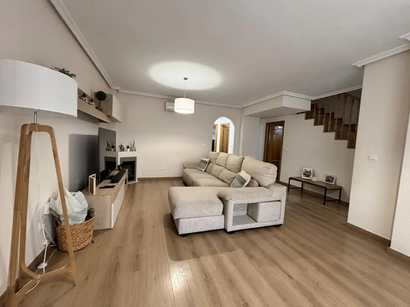 Sala de estar de Casa o chalet en venta en San Javier con Aire acondicionado, Jardín privado y Balcón