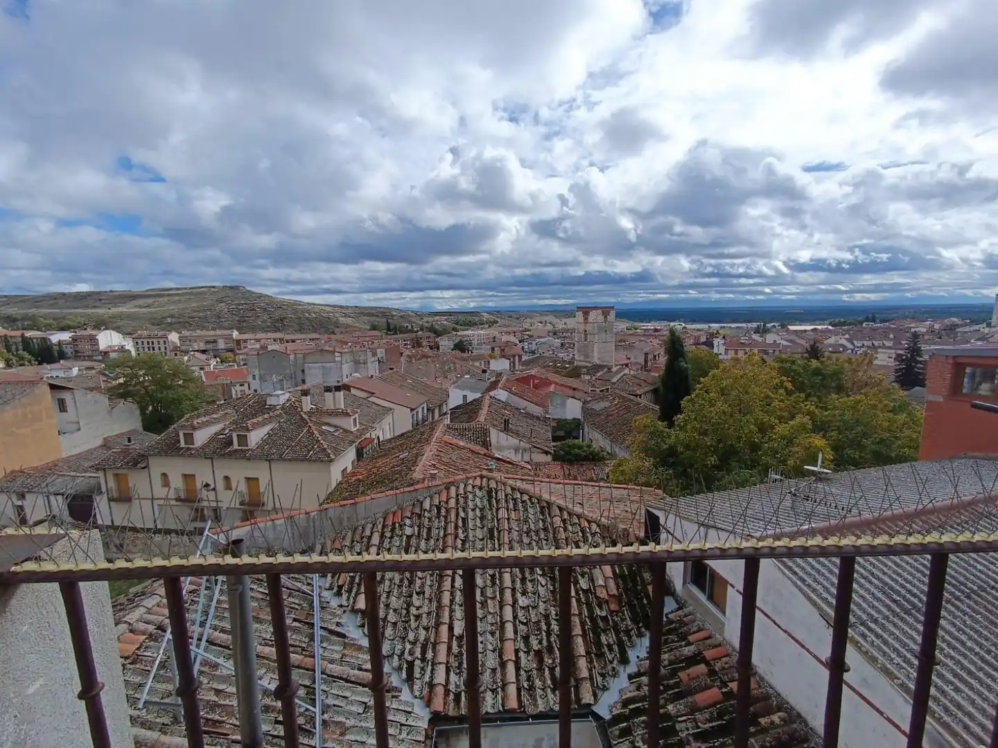 Vista exterior de Pis en venda en Cuéllar