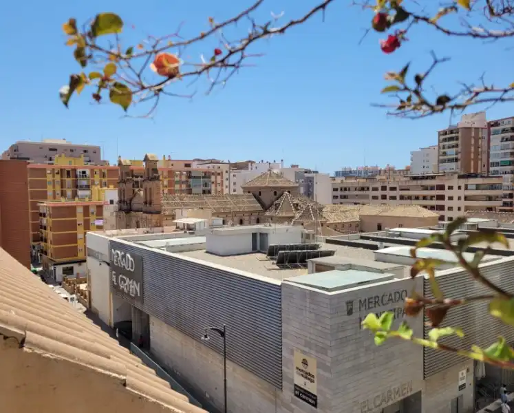 Außenansicht von Dachboden zum Verkauf in Málaga mit Klimaanlage, Heizung und Terrasse