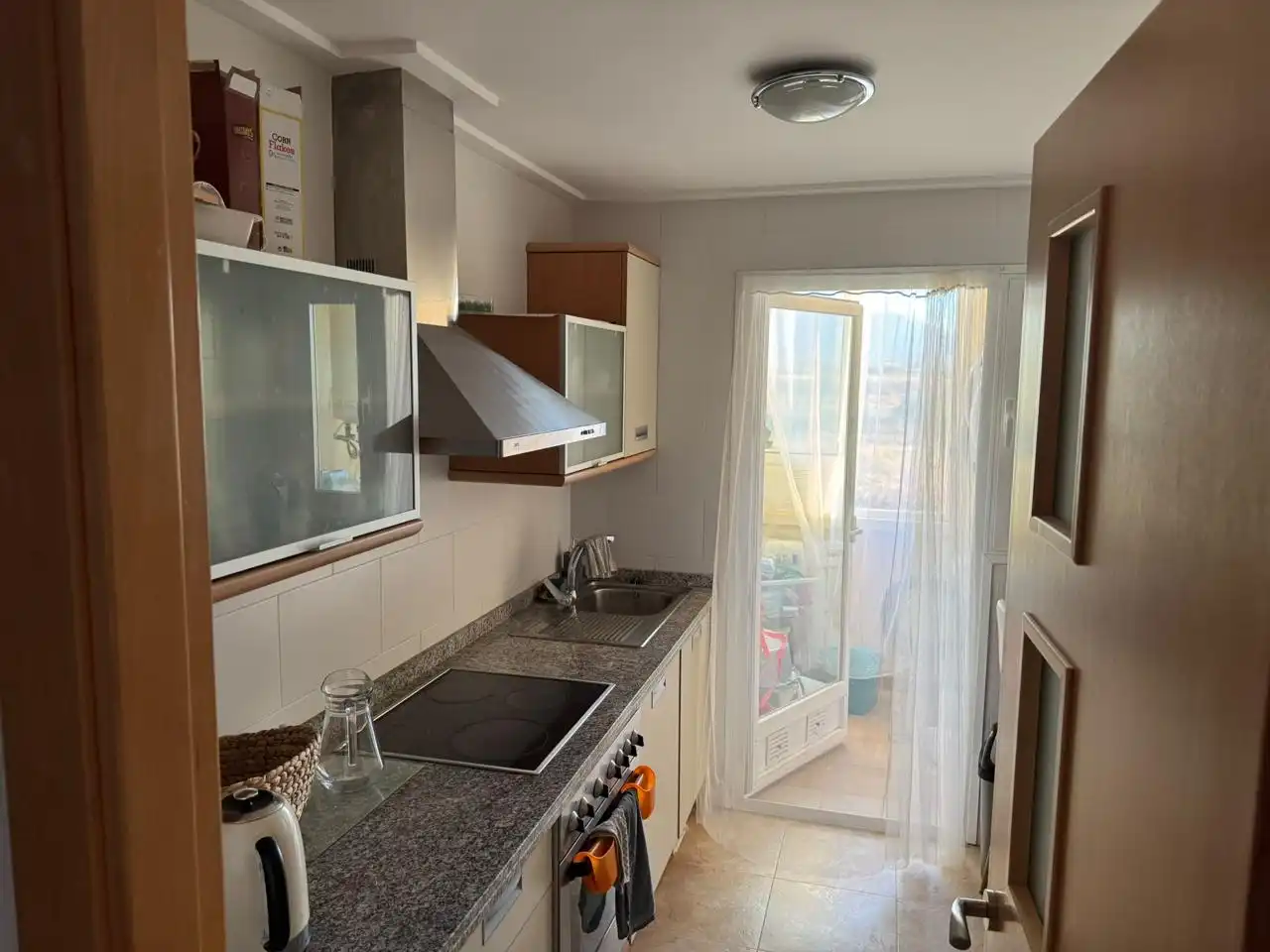 Küche von Wohnung zum Verkauf in Murcia mit Klimaanlage, Terrasse und Möbliert