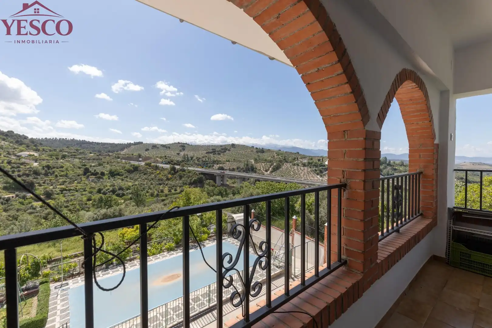 Terraza de Casa adosada en venta en Víznar con Jardín privado, Terraza y Piscina