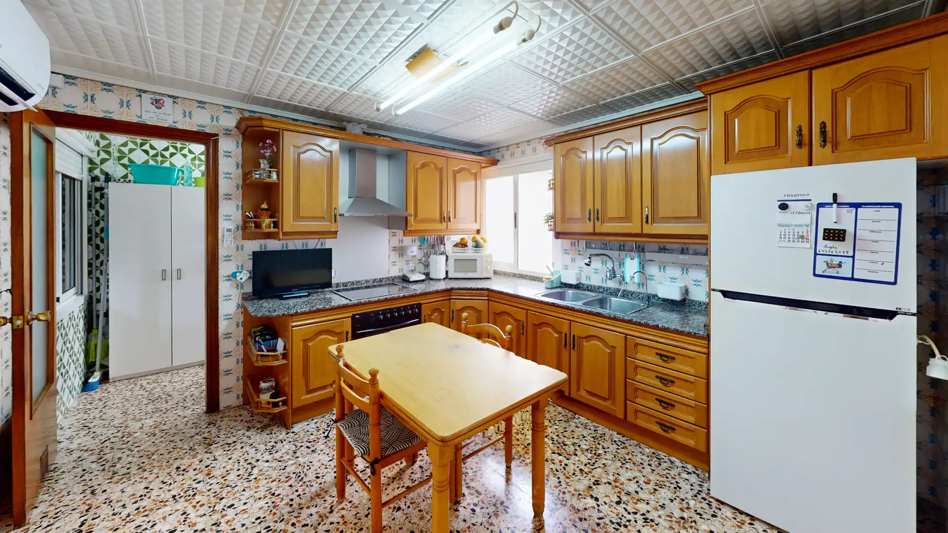Cocina de Piso en venta en Elche / Elx con Aire acondicionado, Amueblado y Horno