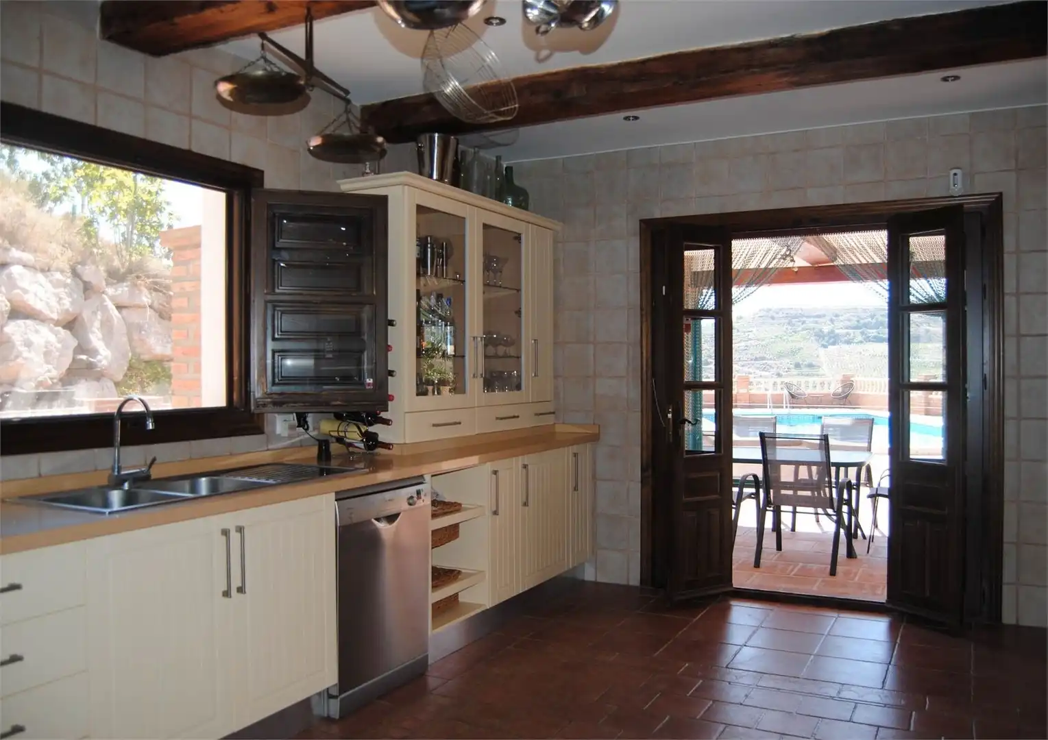 Cocina de Casa o chalet en venta en Vélez-Málaga con Aire acondicionado, Jardín privado y Terraza
