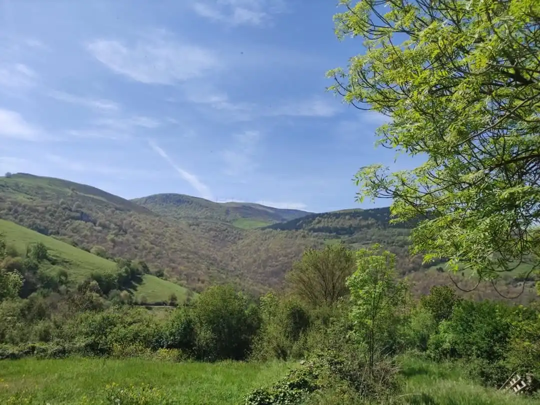 Vista exterior de Casa o chalet en venta en Soba con Jardín privado, Terraza y Balcón
