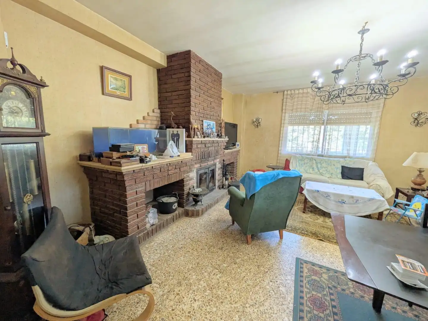 Sala d'estar de Casa o xalet en venda en Escopete