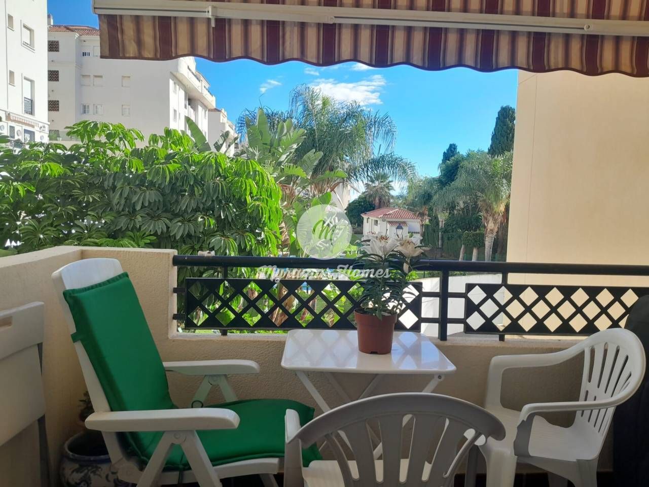 Garden of Flat for sale in Benalmádena  with Private garden, Terrace and Swimming Pool