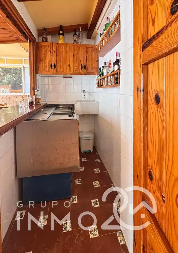 Cocina de Casa adosada en venta en Sueca con Aire acondicionado, Calefacción y Jardín privado