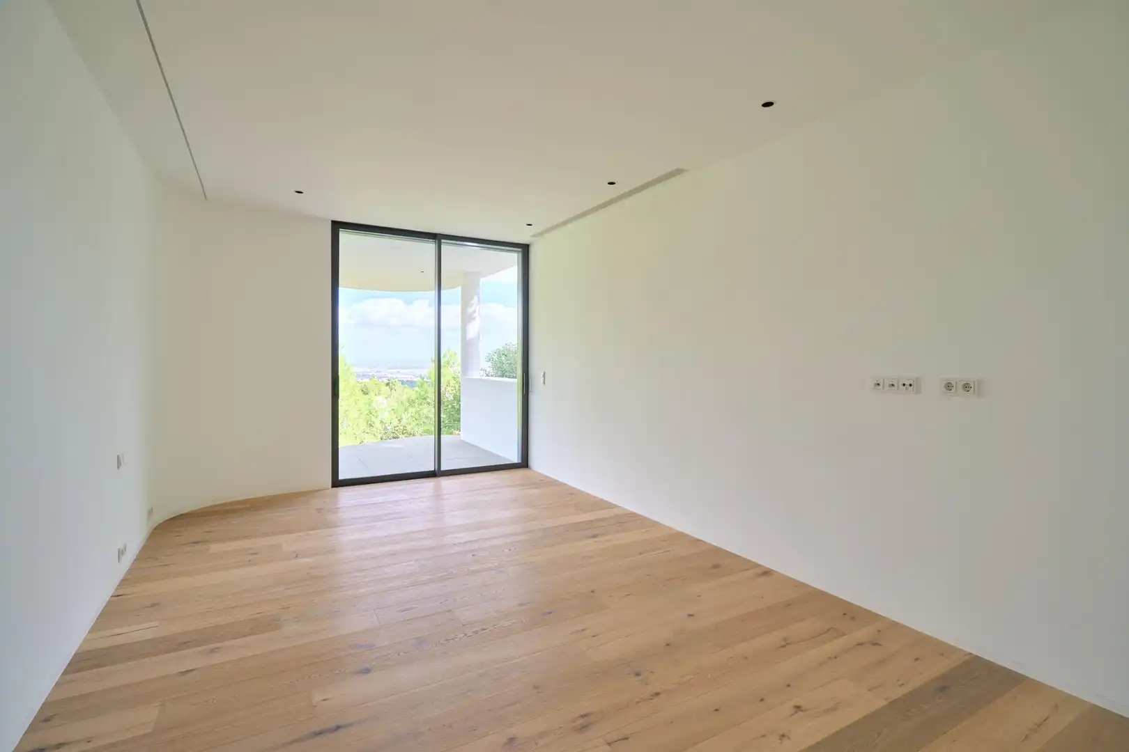Sala d'estar de Casa o xalet en venda en  Palma de Mallorca amb Aire condicionat, Jardí privat i Terrassa