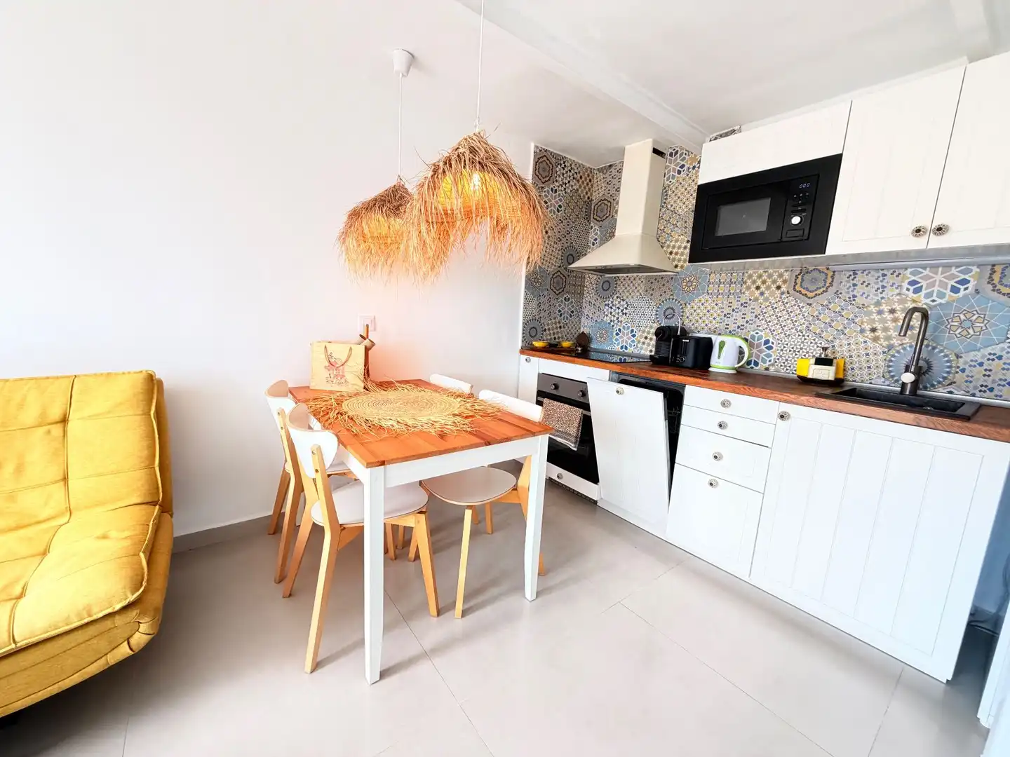 Cocina de Apartamento en venta en Los Realejos con Amueblado