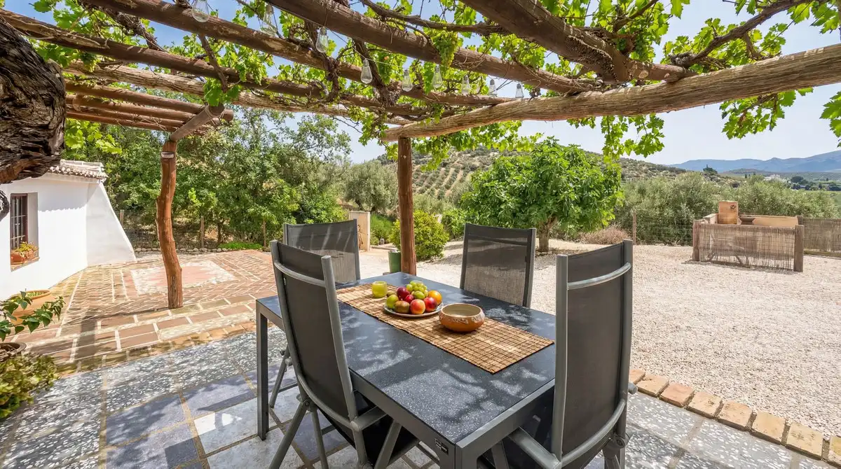 Terraza de Finca rústica en venta en Villanueva del Rosario con Aire acondicionado, Terraza y Trastero