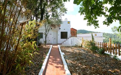 Exterior view of House or chalet for sale in Sant Cugat del Vallès  with Air Conditioner, Terrace and Swimming Pool